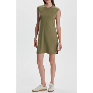 Varley Naples 31.5 Classic Tennis Dress Dusky Green Sleeveless Size Small NEW